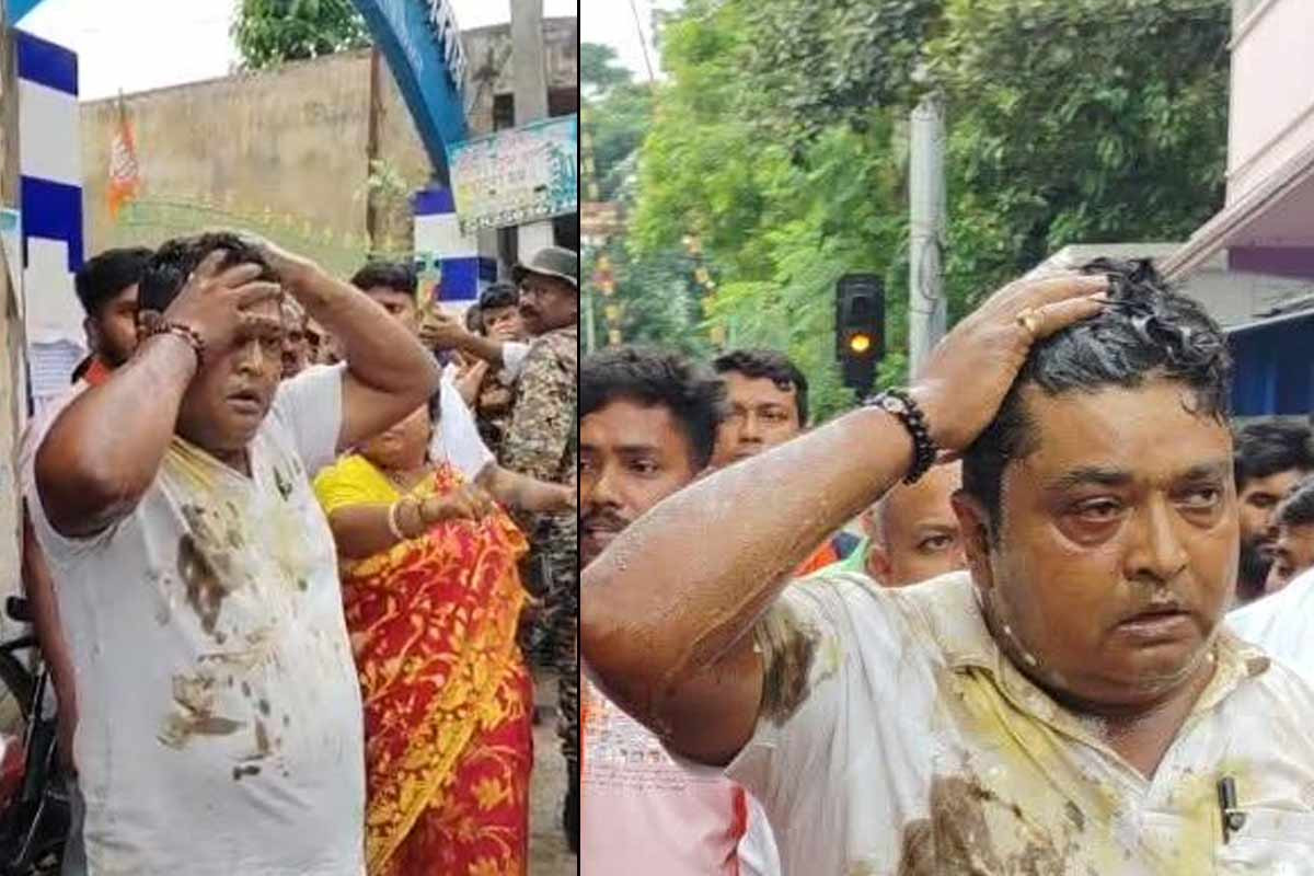 The Trinamool-led Panchayat Pradhan of Kalna.