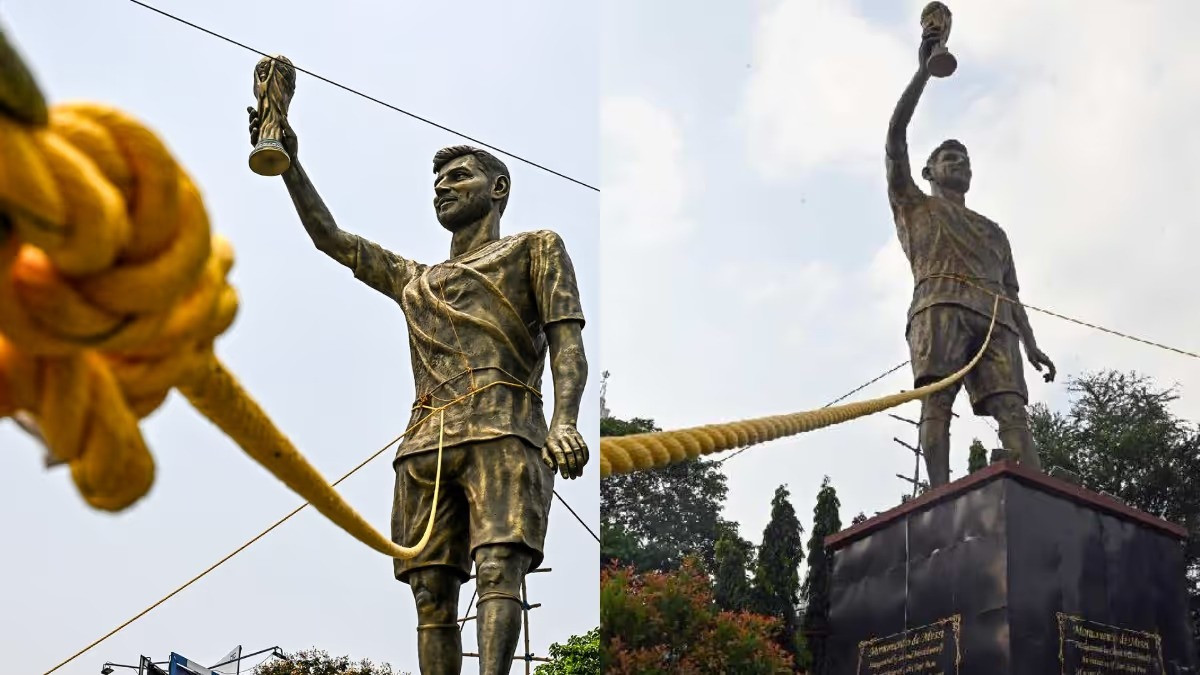 Lionel Messi Statue