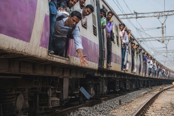 Lost Mobile On Railway Track