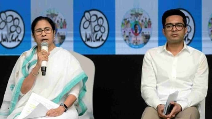 Mamata Banerjee and Abhishek Banerjee