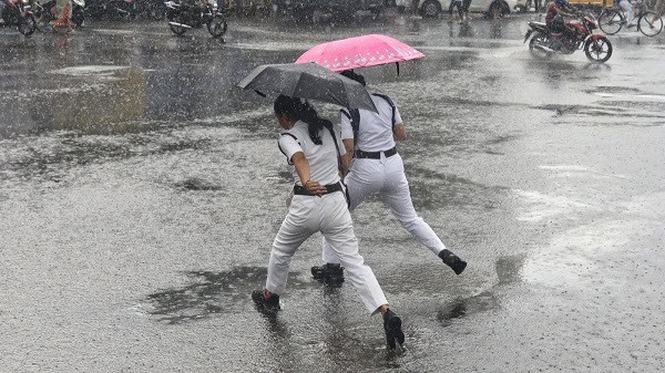 Rain is likely in both districts