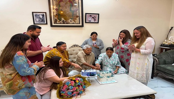 RJD supremo Lalu Prasad celebrates 79th birthday
