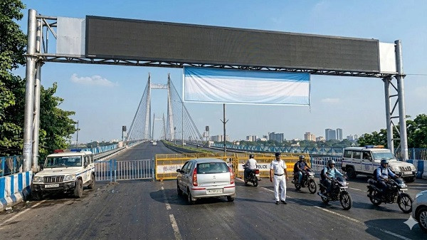 Second Hooghly Bridge closed again