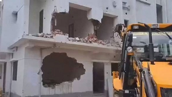 Crackdown continues as youth tmc leaders bungalow demolished
