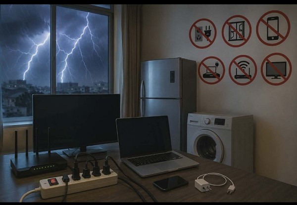 Lightning Safety for Home Electronics During Monsoon
