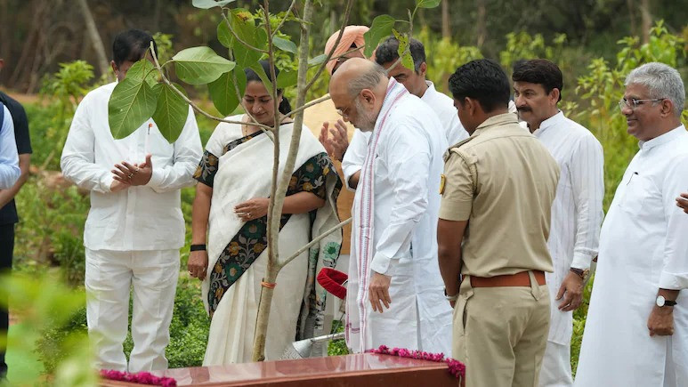 Amit Shah launches Mission 5 Million Trees