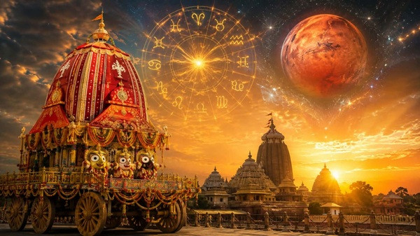 Bahuda Yatra Mars Transit 4 Lucky Zodiac Signs Jagannath 2026