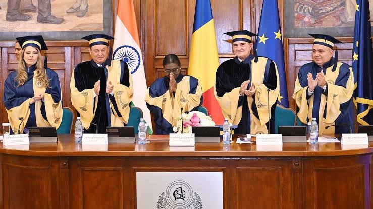 Bucharest University of Economic Studies confers Honorary Doctorate on President Murmu
