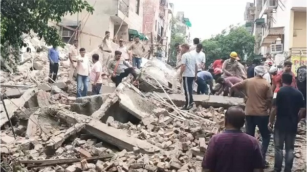 Delhi Building Collapse