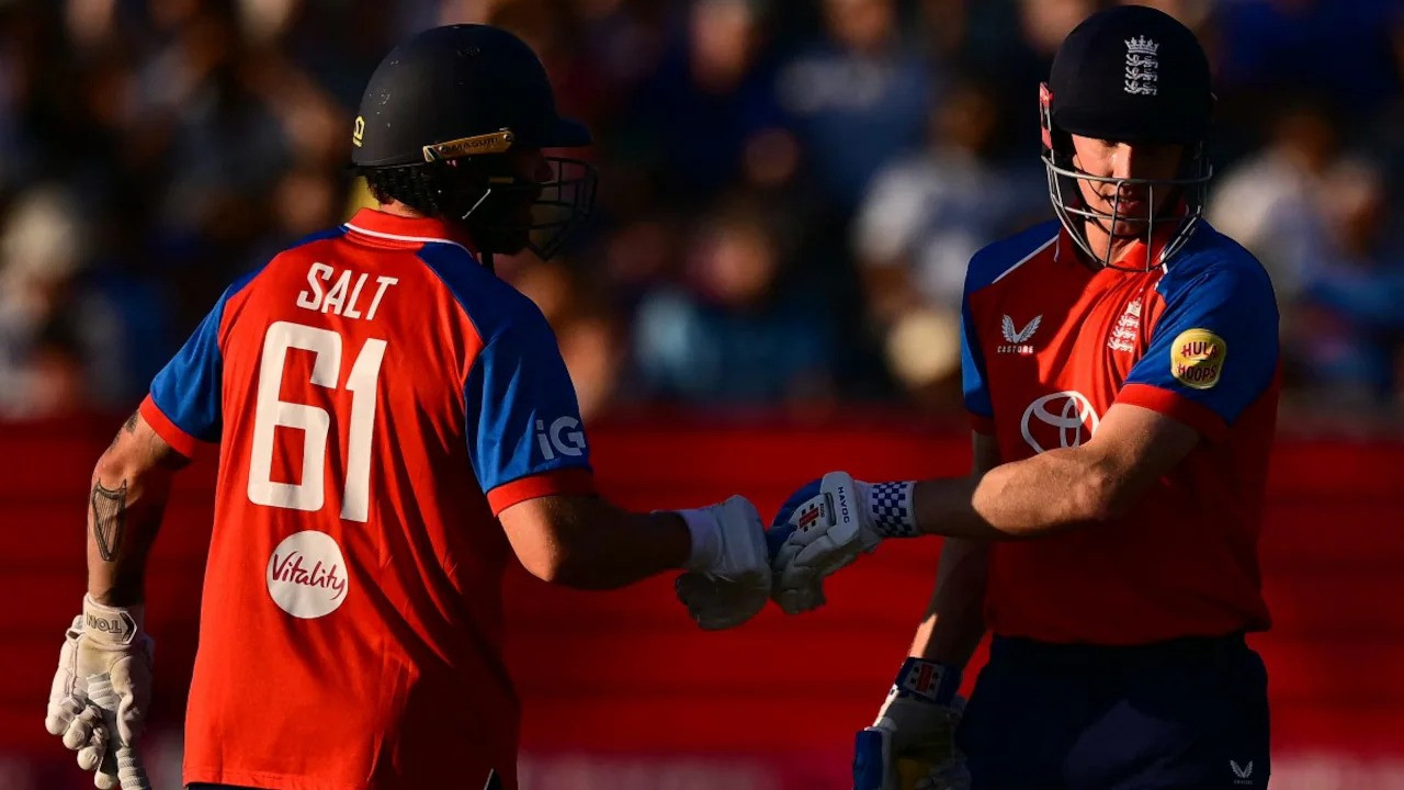 England defeat India in fourth men’s T20 cricket international