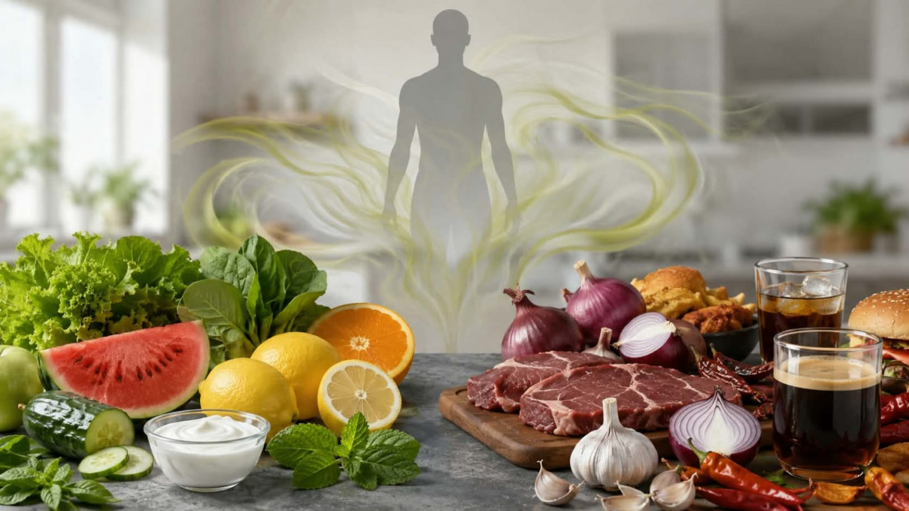 Foods Causing Body Odor