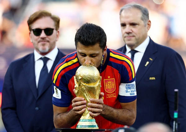 Golden Ball winner Rodri