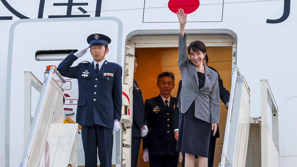 Japanese Prime Minister Sanae Takaichi