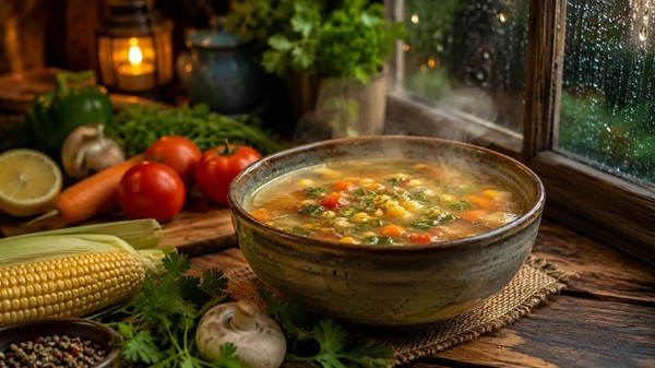 Monsoon Vegetarian Soup Recipes