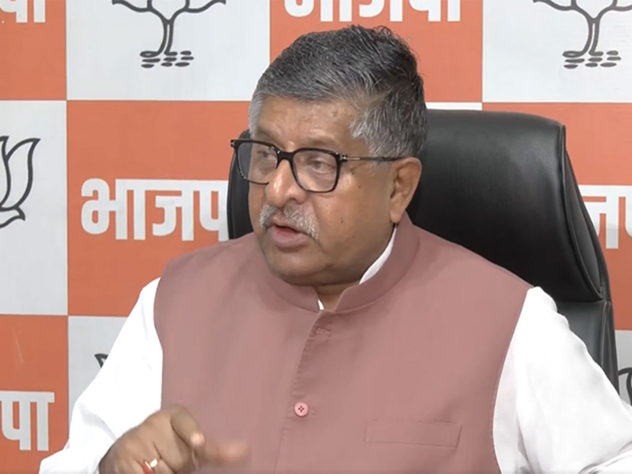 Ravi Shankar Prasad on Rahul Gandhi Protest