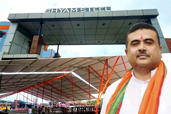 Shyam Steel Factory in Mejia