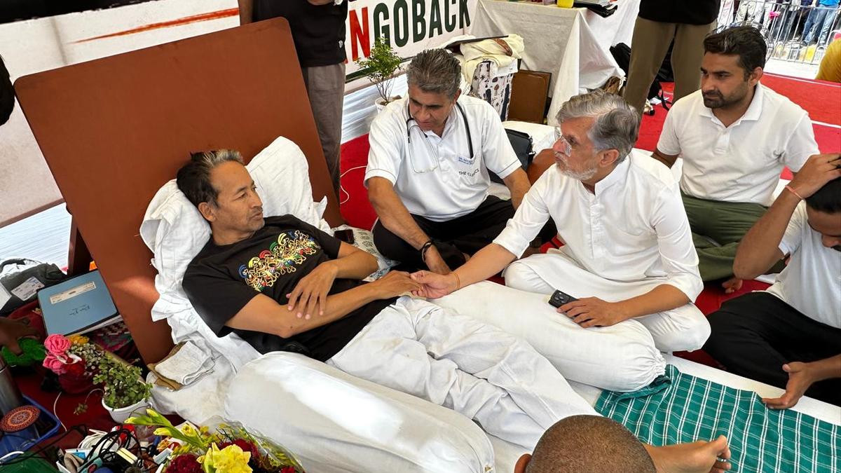 Sonam Wangchuk hunger strike