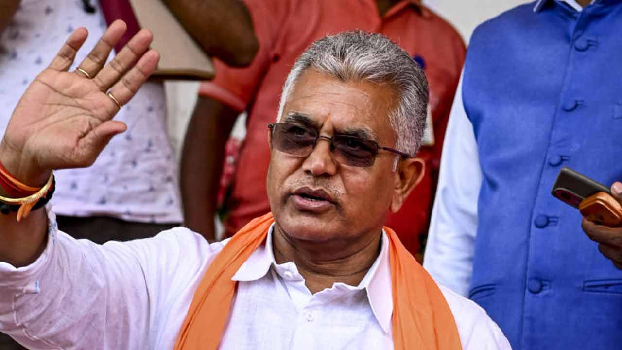 State Panchayat Minister Dilip Ghosh