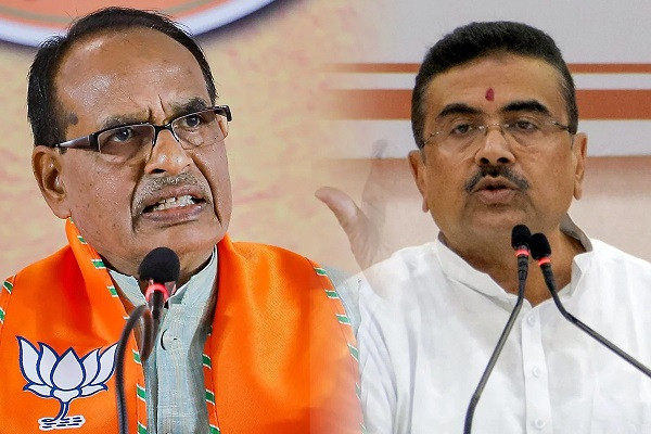 Shivraj Chouhan Meet Suvendu Adhikari