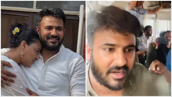 Swara Bhasker shares video of husband Fahad Ahmad getting detained by Mumbai police