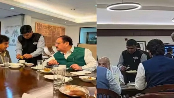 'Shatrughan and Saugata' at the same table as Nadda