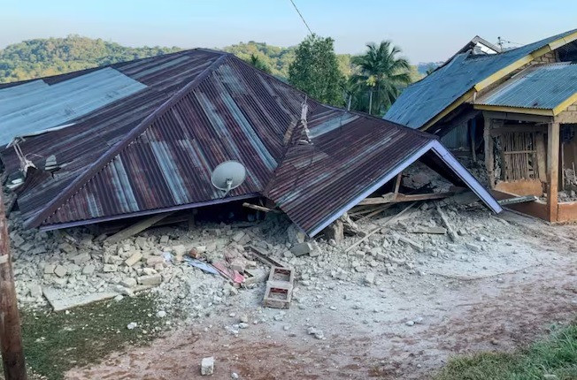 Earthquake in Indonesia