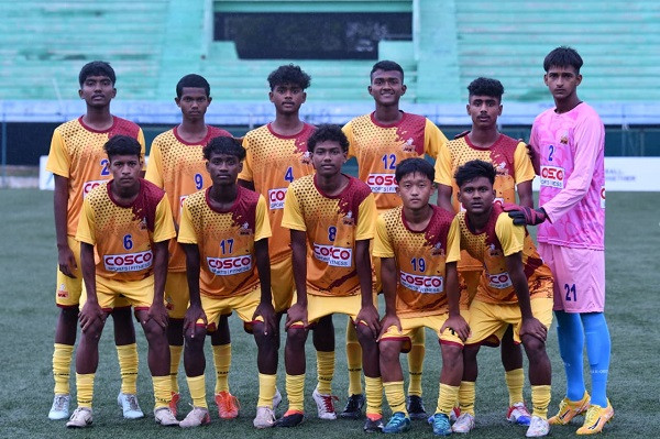 The match between Bengal and Punjab ended in a 1-1 draw