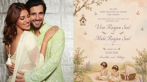 Anushka Ranjan-Aditya Seal welcome twin girls