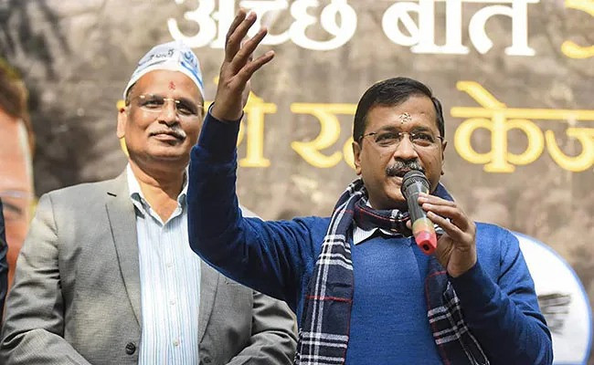 Kejriwal attacks BJP after Satyendar Jain's arrest