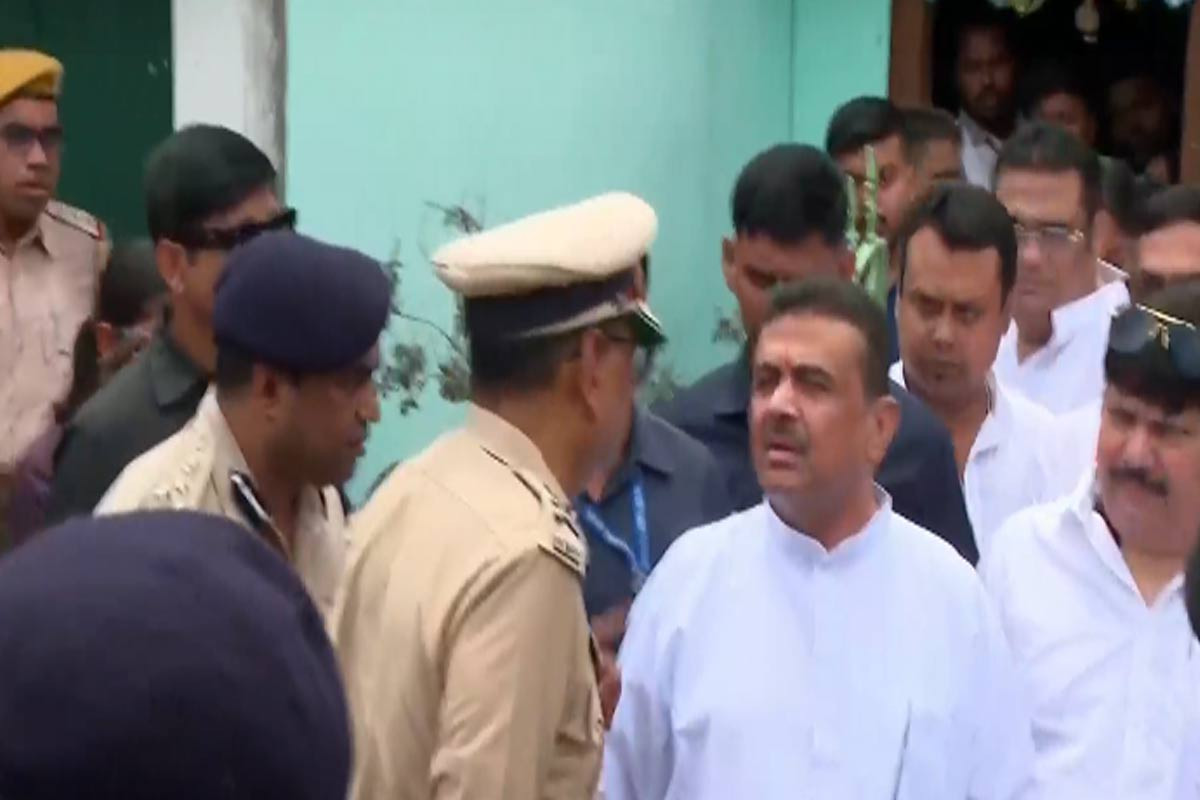 CM Suvendu Adhikari in Halisahar