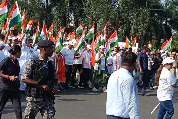 CM Suvendu Adhikari at Har Ghar Tiranga rally