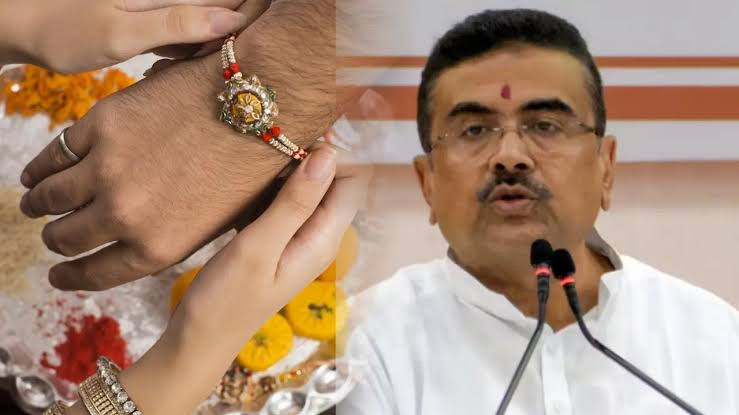 CM Suvendu Adhikari's greetings on Rakhi Bandhan