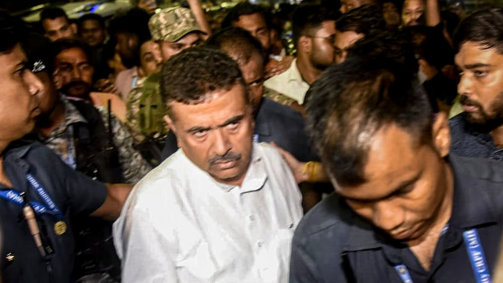 CM Suvendu visits family of TMC worker who died in Halisahar police lockup