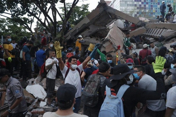 Earthquake in Colombia