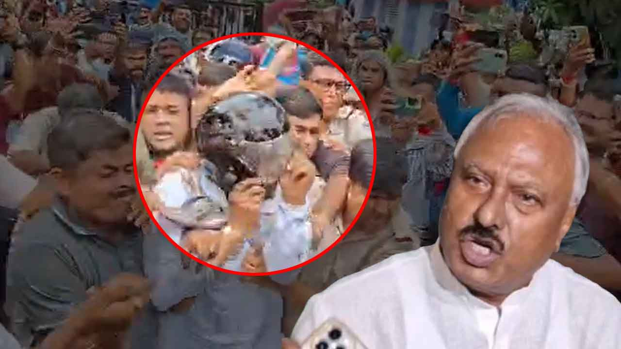 Former Panihati MLA Nirmal Ghosh attacked in front of the police station