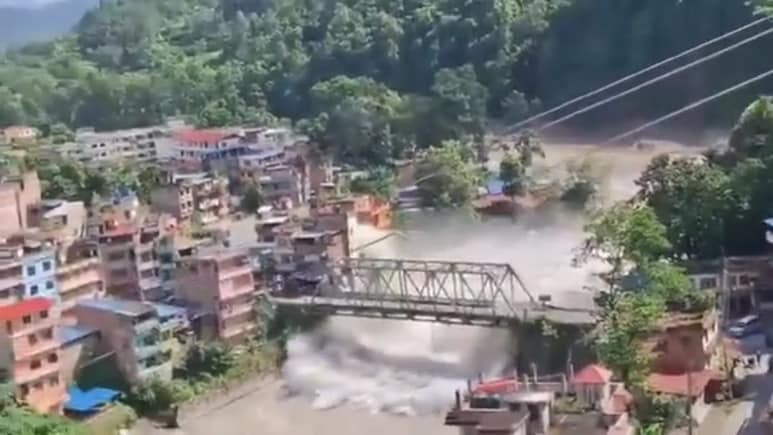 Heavy floods damage villages and infrastructure in Nepal