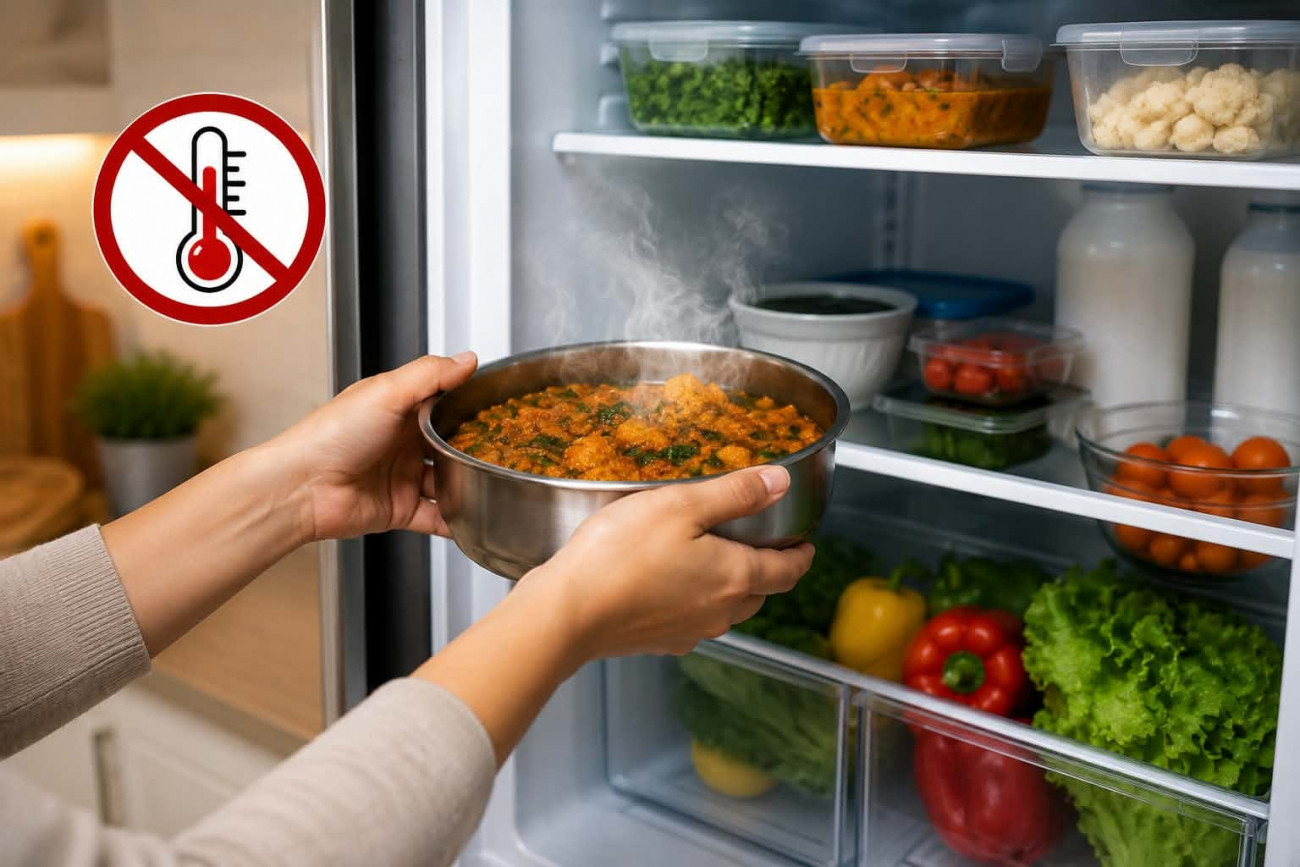 Hot Food Fridge Mistake