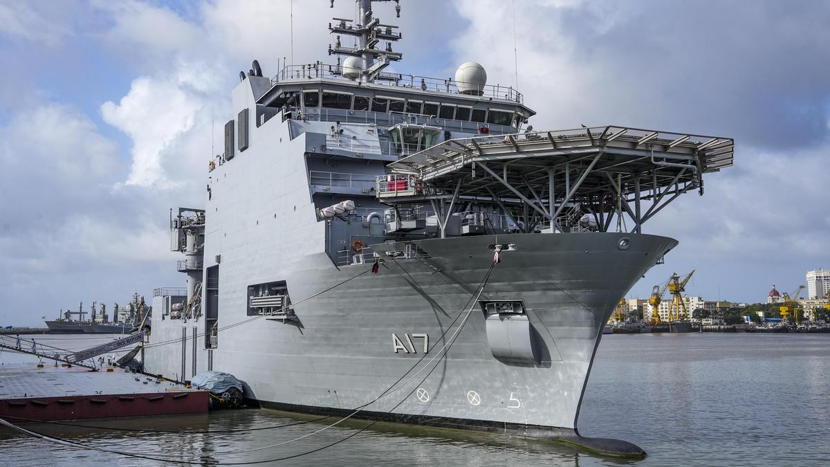 Indian Navy commissions deep-sea diving vessel INS Nipun