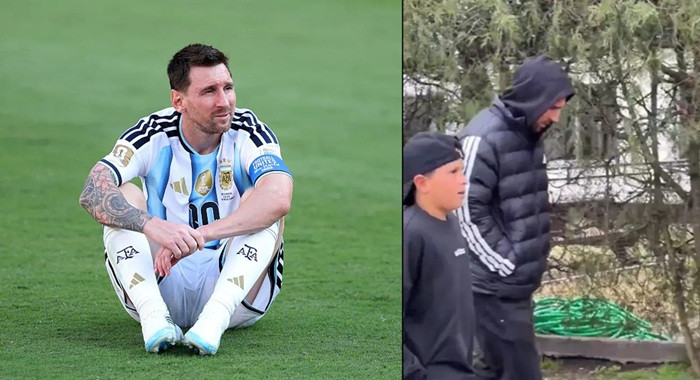 Lionel Messi attended 4th division match in Argentina