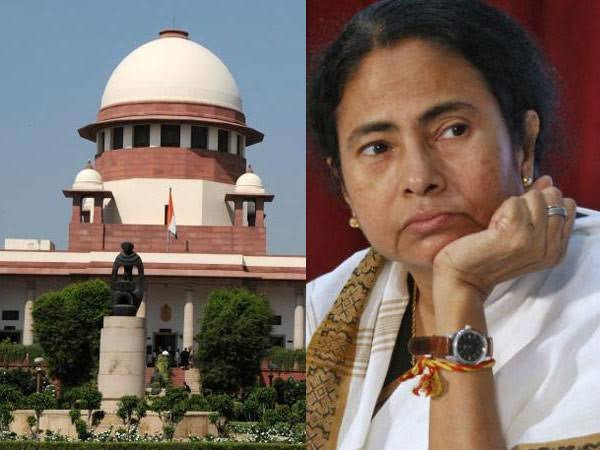 Mamata Banerjee with Supreme Court