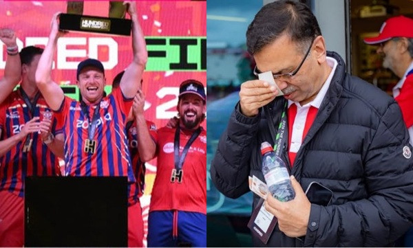 Manchester Super Giants Team And Sanjeev Goenka