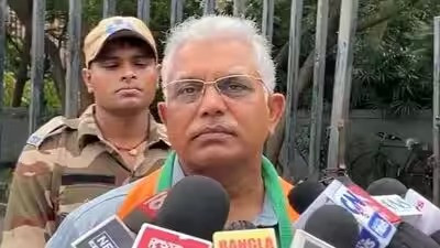 Minister and BJP leader Dilip Ghosh