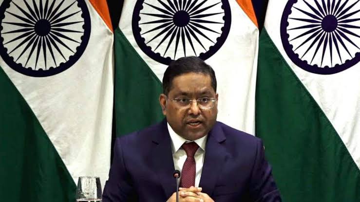 Ministry of External Affairs Spokesperson Randhir Jaiswal