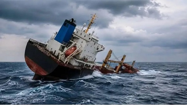 Panama-flagged ship sinks off Odisha coast; 24 crew members missing.