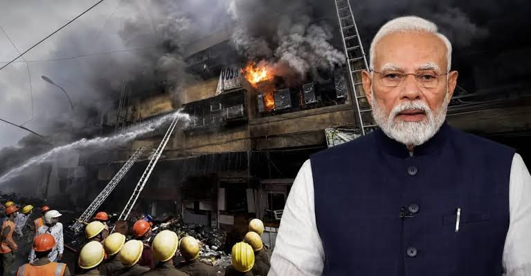 PM Narendra Modi Expresses Grief Over Tragic Kolkata New Market Hotel Fire