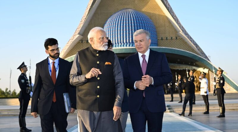 PM  Visits Tashkent State University