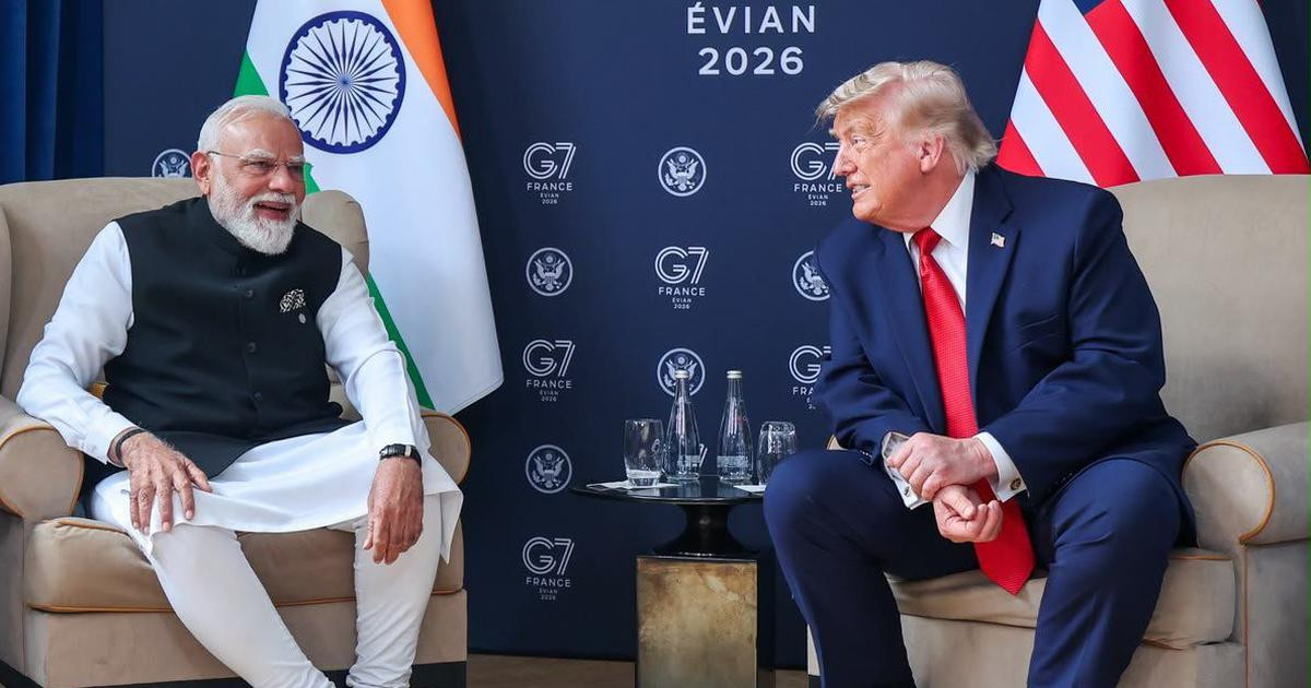 Prime Minister Narendra Modi and United States President Donald Trump