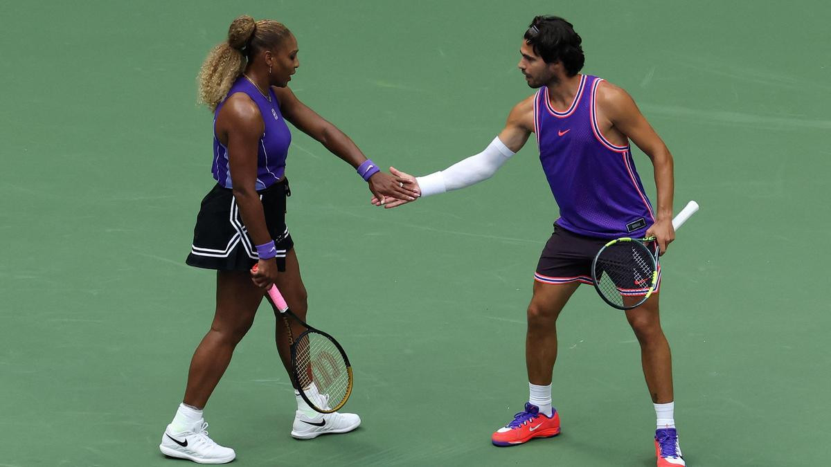Serena Williams and Carlos Alcaraz