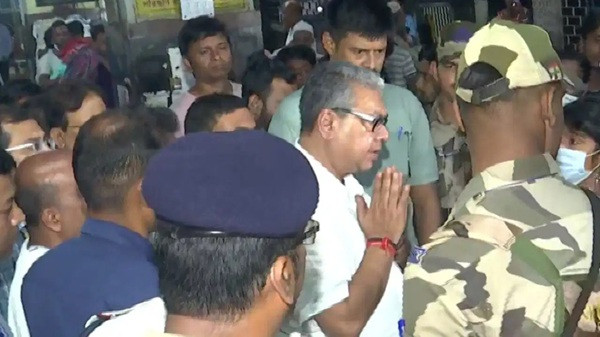 Sharadwat Mukhopadhyay in hospital