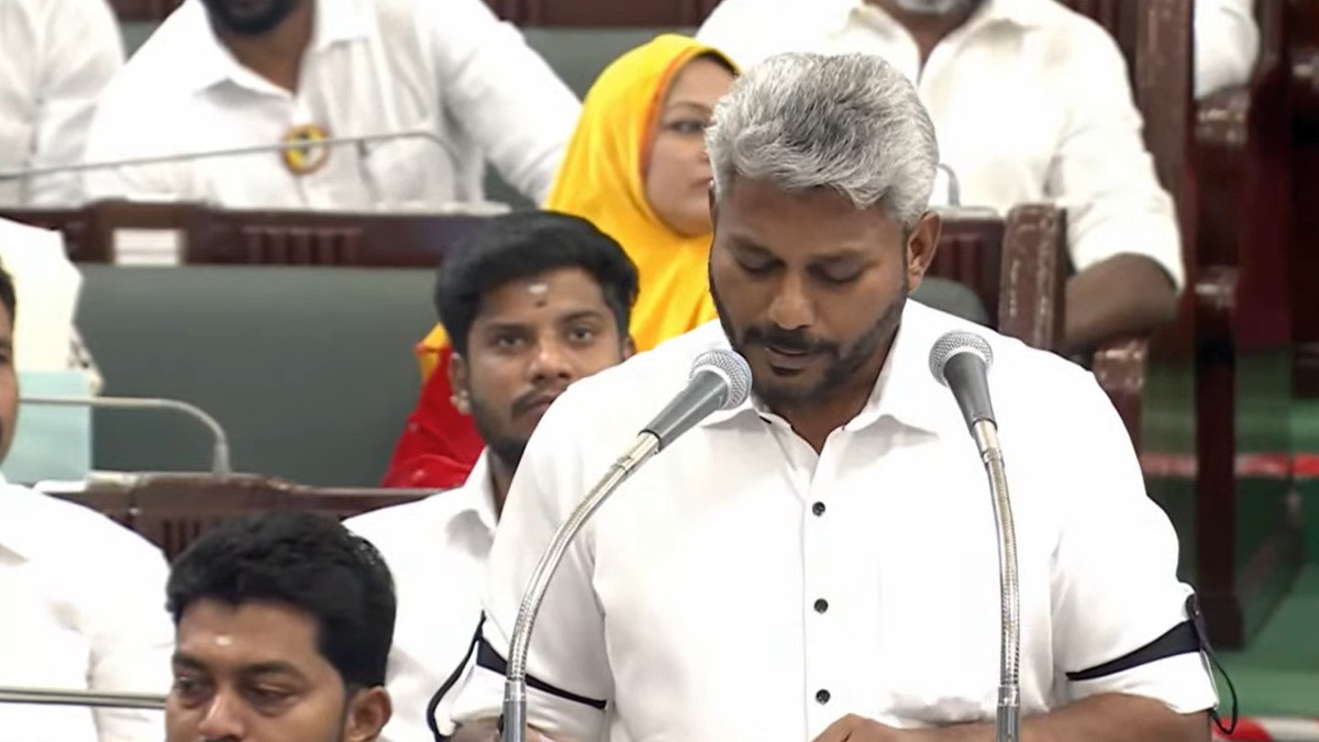 State Finance Minister N. Marie Wilson presents TVK-led Govt's maiden Budget